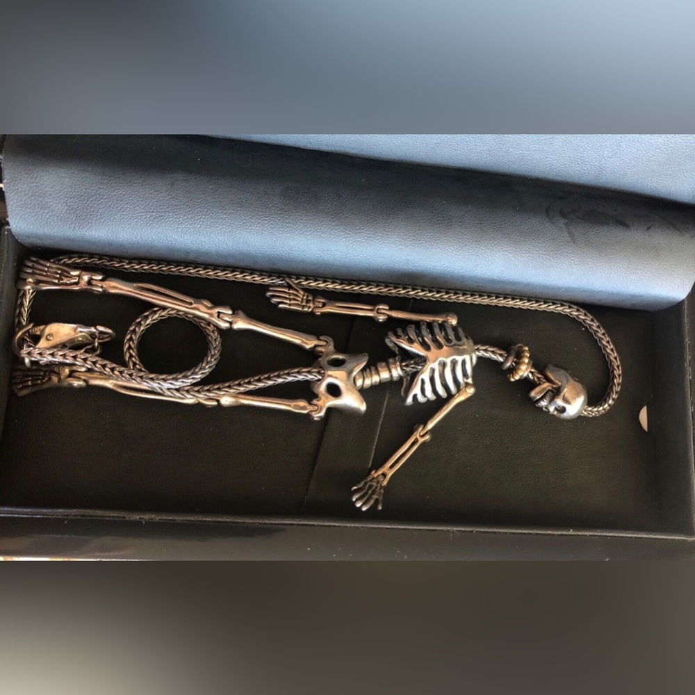 Trollbeads skeleton necklace! Very rare!!